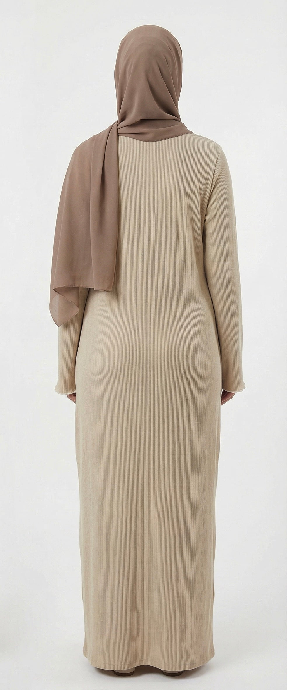 Maternity Dress in Beige
