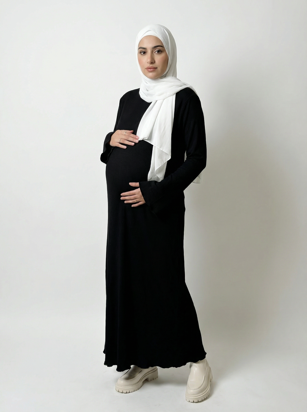 Maternity Dress in Black