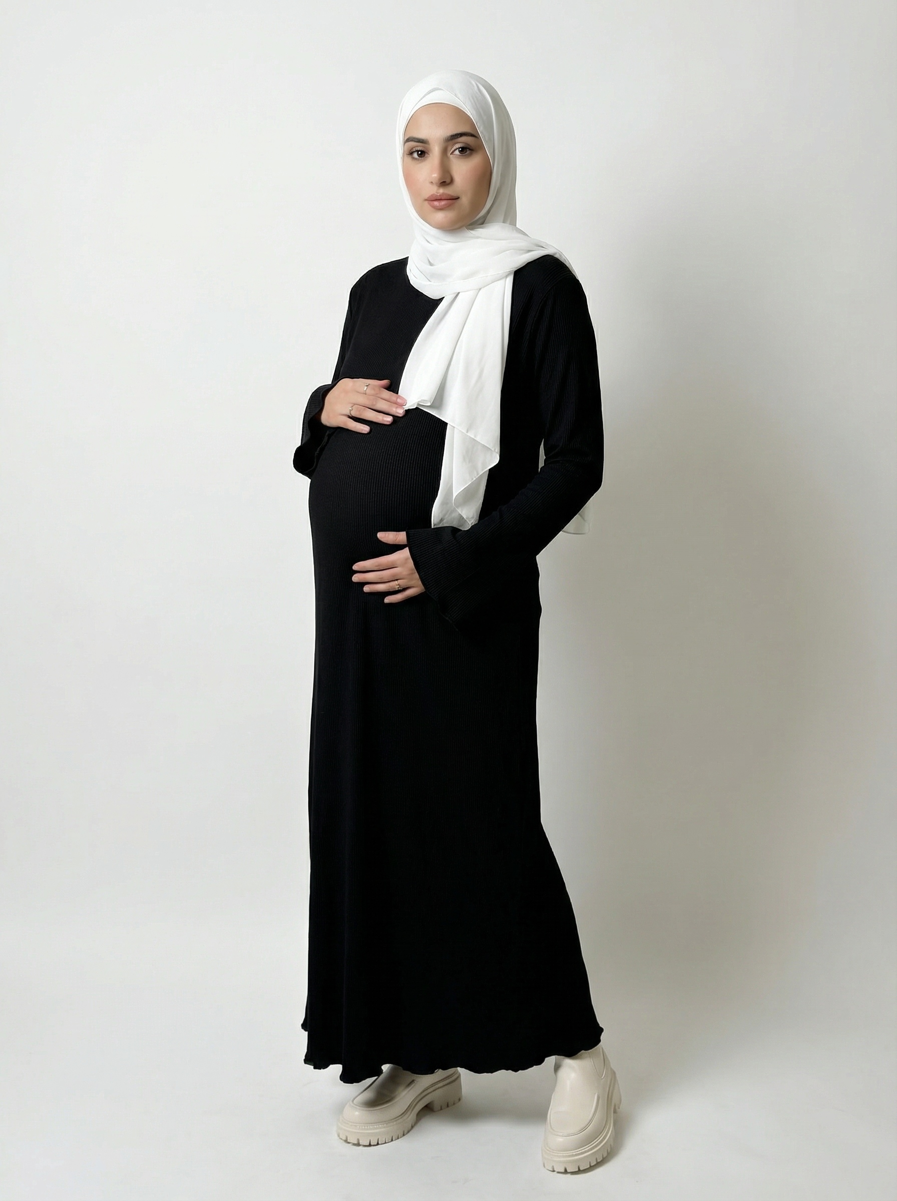 Maternity Dress in Black