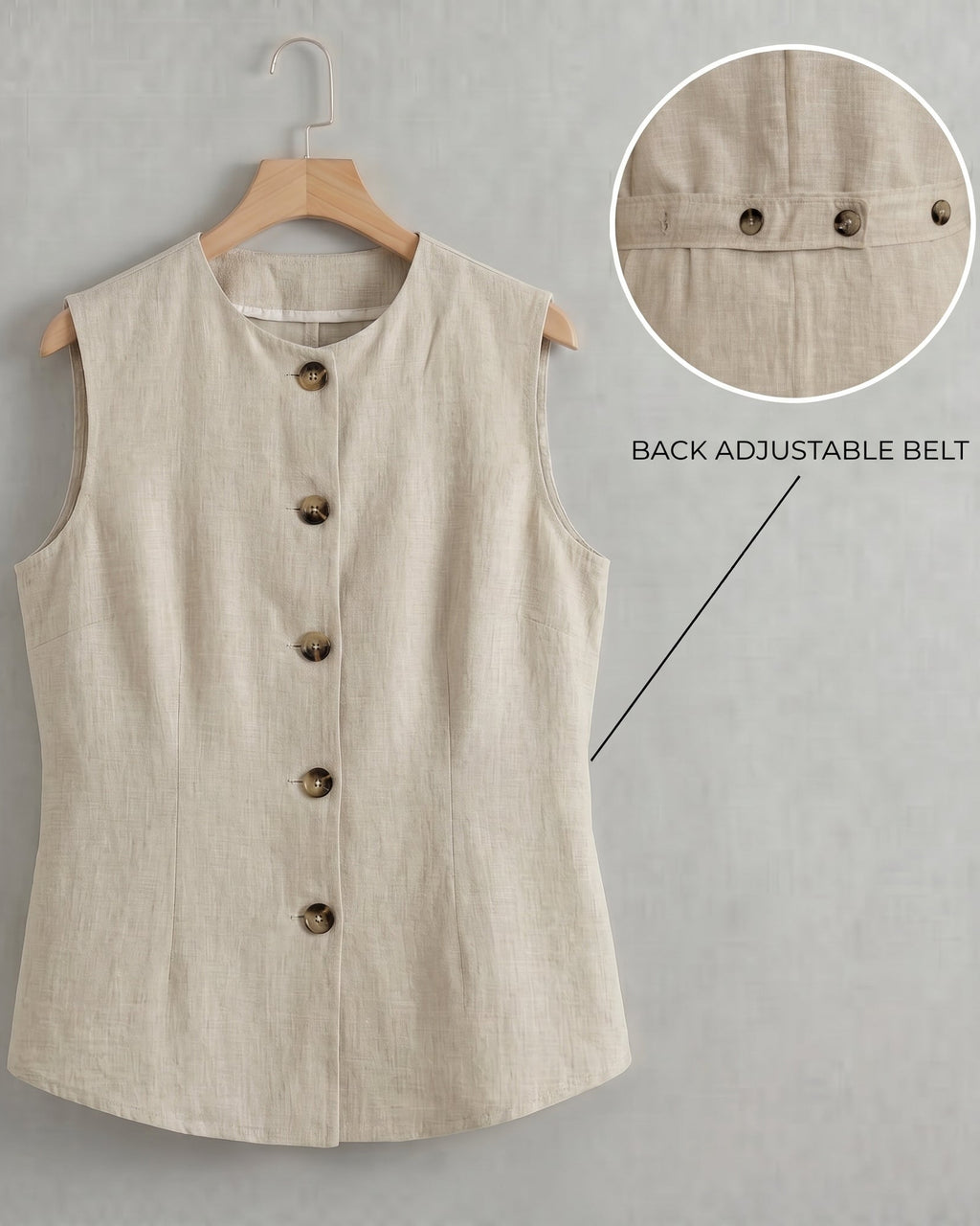 The Beige Linen Set
