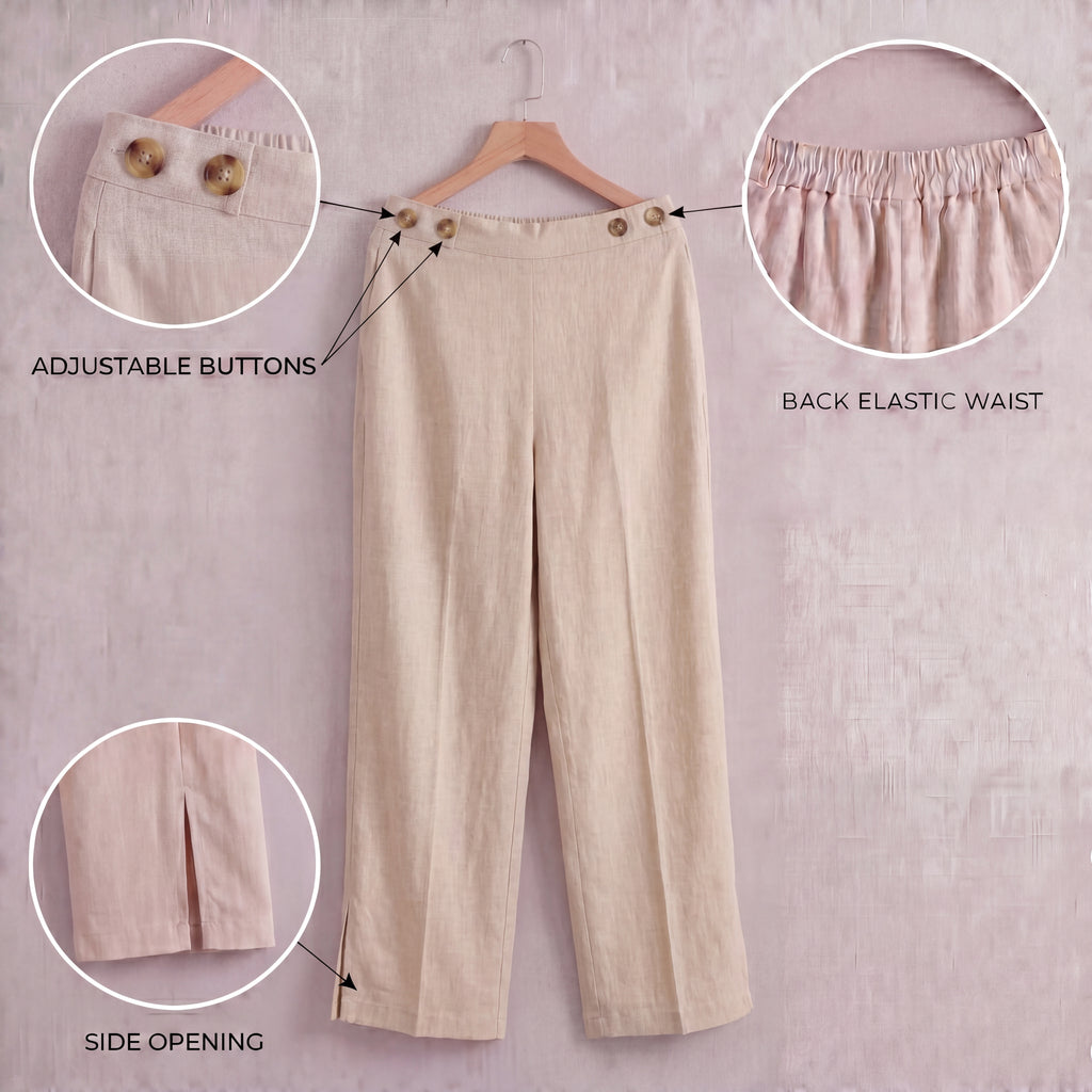 The Beige Linen Set